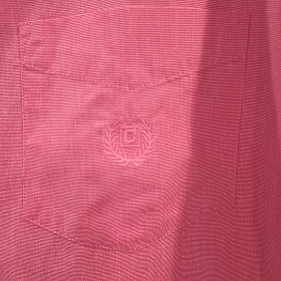 Champs Pink Long Sleeve Front Button Down Shirt Size XXL - Picture 7 of 8